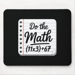100 Days School Math Equation Do The Math 100 Funn Mouse Mat