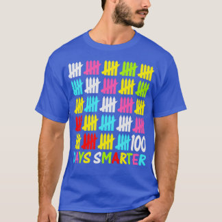 100 Days School Smarter Tally Chart T-Shirt