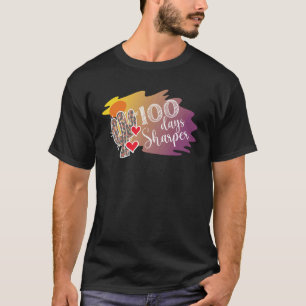 100 Days Sharper Cactus Teacher Happy 100th Day Of T-Shirt
