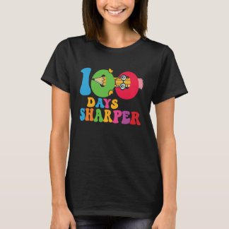 100 Days Sharper Teacher Student Happy 100th Day O T-Shirt