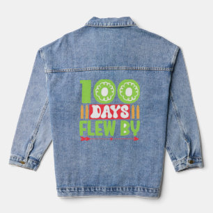 100 days smarter, 100 days smarter crown, denim jacket