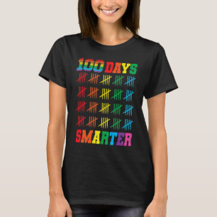 100 Days Smarter 100th Day Of School For Student T T-Shirt