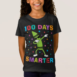 100 Days Smarter 100th Day of School Funny T-Shirt