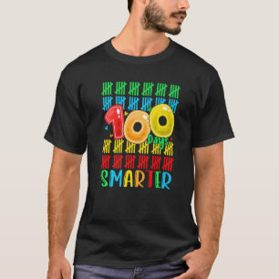 100 Days Smarter 100th Day of School Gift Teacher T-Shirt