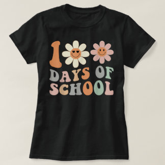 100 Days Smarter 100th Day School Teacher Girls T-Shirt