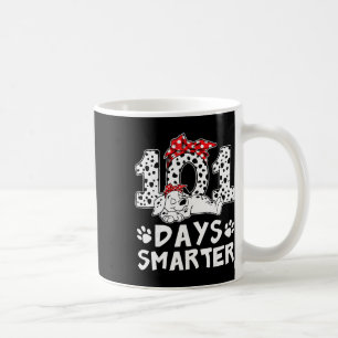 100 Days Smarter 101 Days Of School Cute Dog Teach Coffee Mug