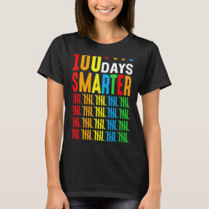 100 Days Smarter Counting By 5's 100th Day Of Scho T-Shirt