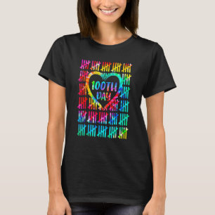 100 Days Smarter Counting Tally Marks 100Th Day Of T-Shirt
