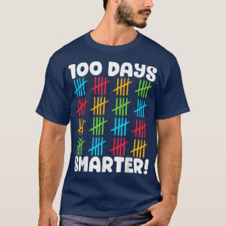 100 Days Smarter Cute 100 Days Of School Student B T-Shirt