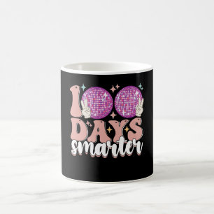 100 Days Smarter Disco Ball 100th Day Of School Coffee Mug
