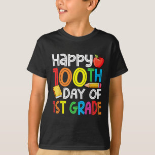 100 Days Smarter First Grade 100th Day Of School 1 T-Shirt