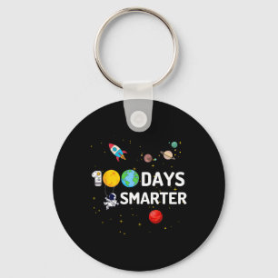 100 Days Smarter Funny 100th Day Of School Astrona Key Ring