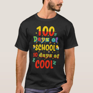 100 Days Smarter Happy 100th Day Of School Sign Te T-Shirt