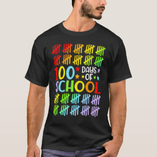 100 Days Smarter Happy 100th Day Of School Student T-Shirt