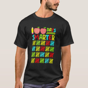 100 Days Smarter Happy 100th Day Of School Teacher T-Shirt