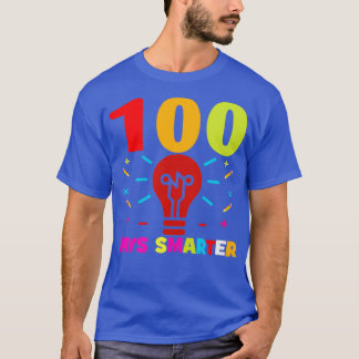 100 Days Smarter He Is Funny 100th Day of School T T-Shirt