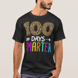 100 Days Smarter Kindergarten Child 100th Day of s T-Shirt
