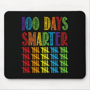 100 Days Smarter Kindergarten Teacher 100th Day Of Mouse Mat