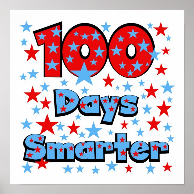 100 Days Smarter Poster (Front)
