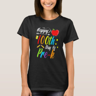 100 Days Smarter Pre-K 100th Day Of School Pre-k T T-Shirt