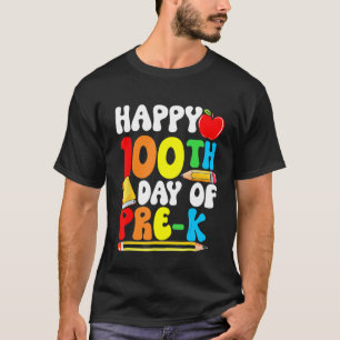 100 Days Smarter Pre-K 100th Day Of School Pre-k T T-Shirt