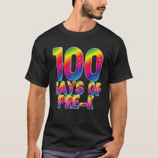 100 Days Smarter Pre-K Happy 100th Day Of School P T-Shirt