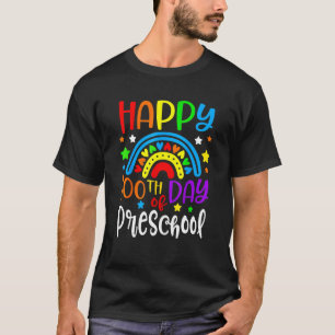 100 Days Smarter Preschool Happy 100th Day Of Scho T-Shirt