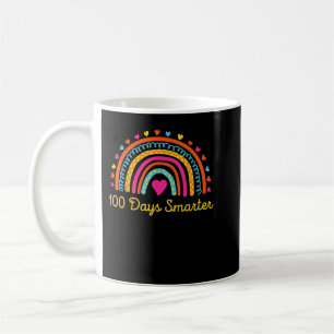 100 Days Smarter Rainbow Teachers 100th Day Boys G Coffee Mug