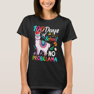 100 Days Smarter Shirt No Probllama Llama 100 Days