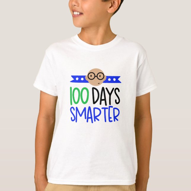 100 days smarter T-Shirt (Front)