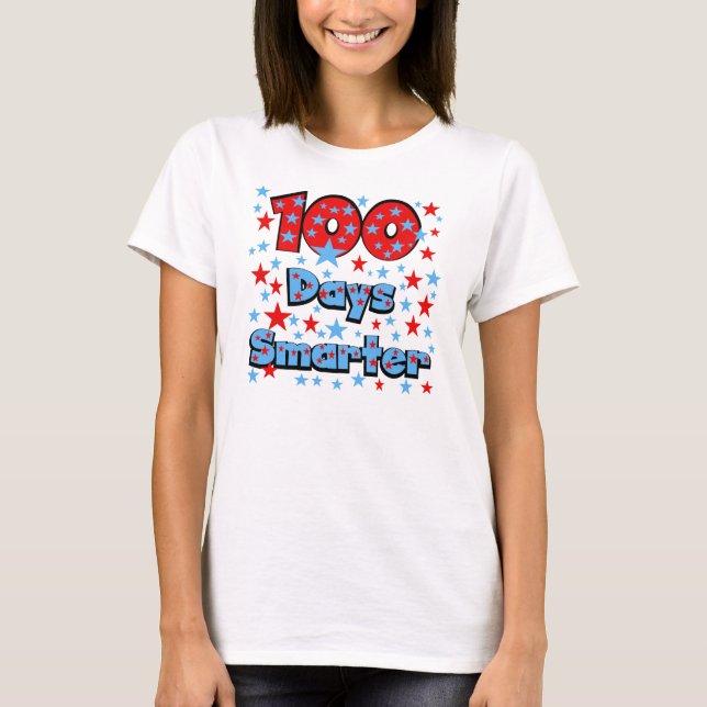 100 Days Smarter T-Shirt (Front)