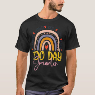100 Days Smarter Teacher, Happy 100th Day Of Schoo T-Shirt