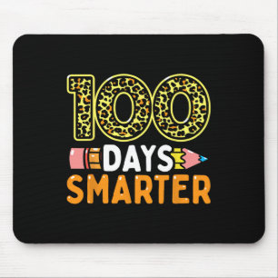 100 Days Smarter Teacher Or Student 100th Day Of S Mouse Mat