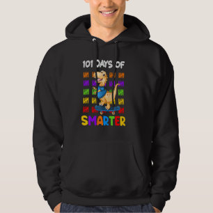 100 Days Smarter Teacher Student 100th Day of scho Hoodie