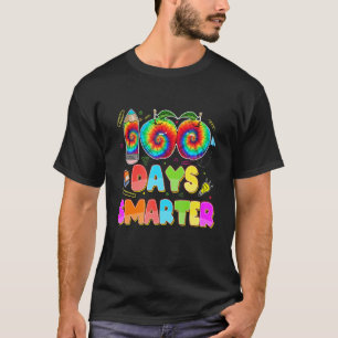100 Days Smarter Teacher Student 100th Day of scho T-Shirt