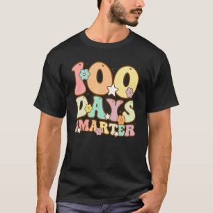100 Days Smarter Teacher Students Happy 100th Day  T-Shirt