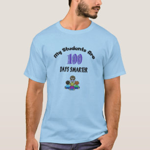 100 Days smarter Teacher's T-Shirt