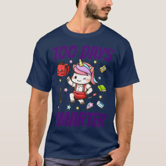 100 Days Smarter Unicorn 3 T-Shirt