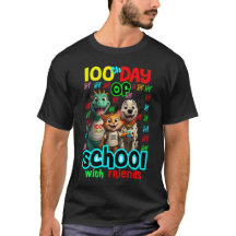 100 Days Smarter with My Best Friends Tee. T-shirt
