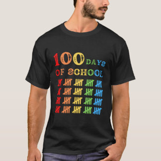100 Days Smer 100Th Day Of School Teachers Student T-Shirt