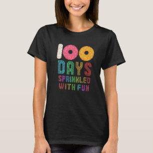 100 Days Sprinkled With Fun 100th Day of School Pr T-Shirt