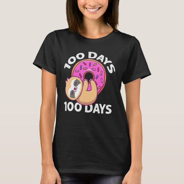 100 Days Sprinkled With Fun 100th Day Of School Te T-Shirt (Front)