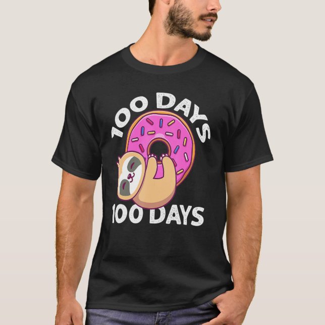 100 Days Sprinkled With Fun 100th Day Of School Te T-Shirt (Front)