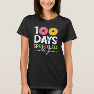 100 Days Sprinkled With Fun 100th Day Of School Te T-Shirt