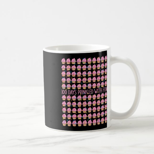 100 Days Sprinkled With Fun Doughnuts 100 Days Sma Coffee Mug (Right)