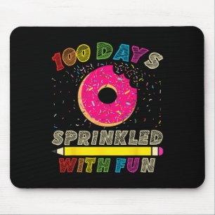 100 Days Sprinkled With Fun Happy 100th Day Kinder Mouse Mat