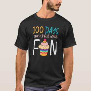 100 Days Sprinkles With Fun Teacher Student Educat T-Shirt