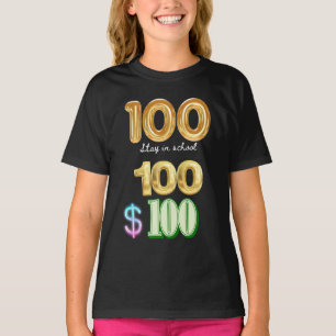 100 days stay in school T-Shirt