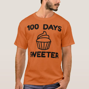100 Days Sweeter 100 Days Of School 5 T-Shirt