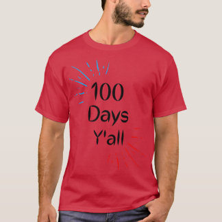 100 Days Yx27all Funny 100th Day Of School 17 T-Shirt